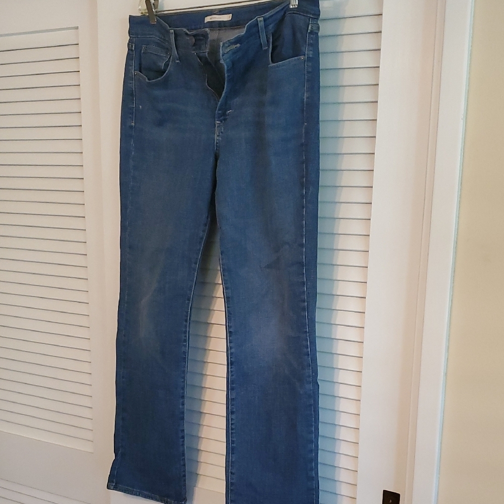 Levi's 505 Women's Straight Leg Jeans in Blue